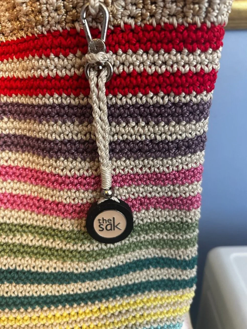 THE Sak multi-color crotched hobo
